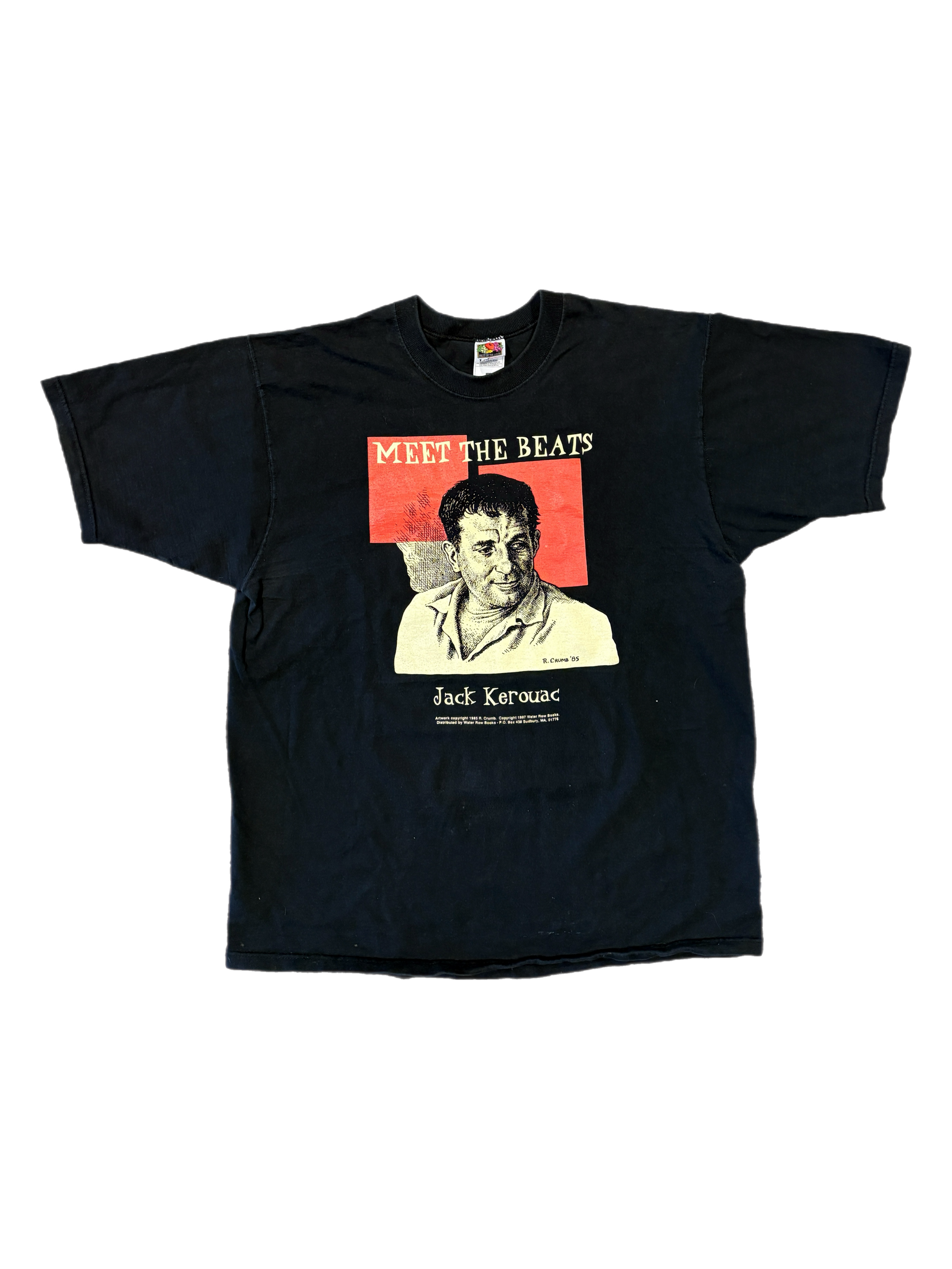Vintage Jack Kerouac "Meet the Beats" R. Crumb Shirt - jointcustodydc