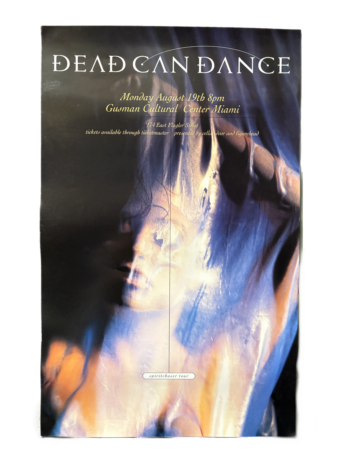 Vintage Dead Can Dance "Spiritcrusher Tour" Miami Concert Poster