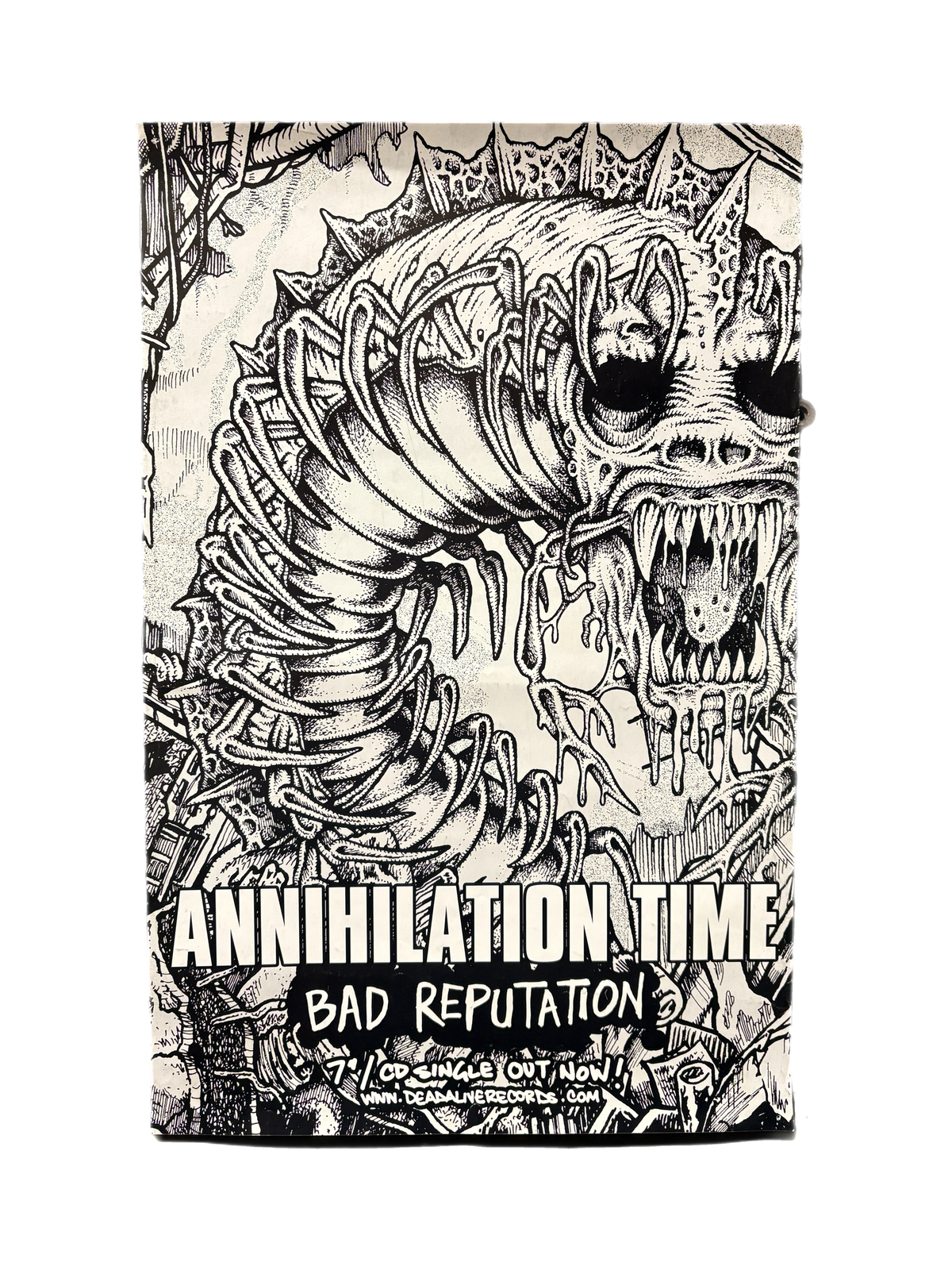 Vintage Annihilation Time "Bad Reputation" Poster