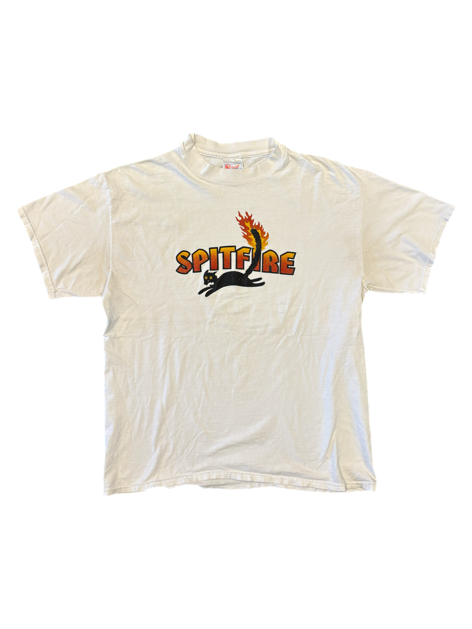 Vintage Spitfire Wheels "Flaming Cat" Shirt - jointcustodydc