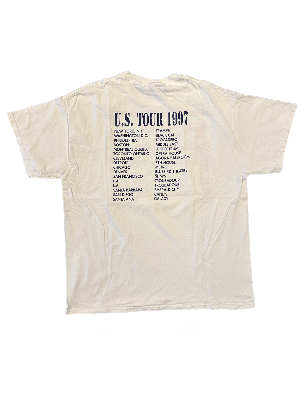 Vintage Gang Green "US Tour 1997" Shirt - jointcustodydc