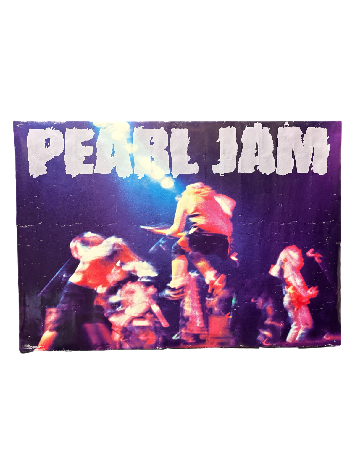 Vintage Pearl Jam "Live" 1992 Poster