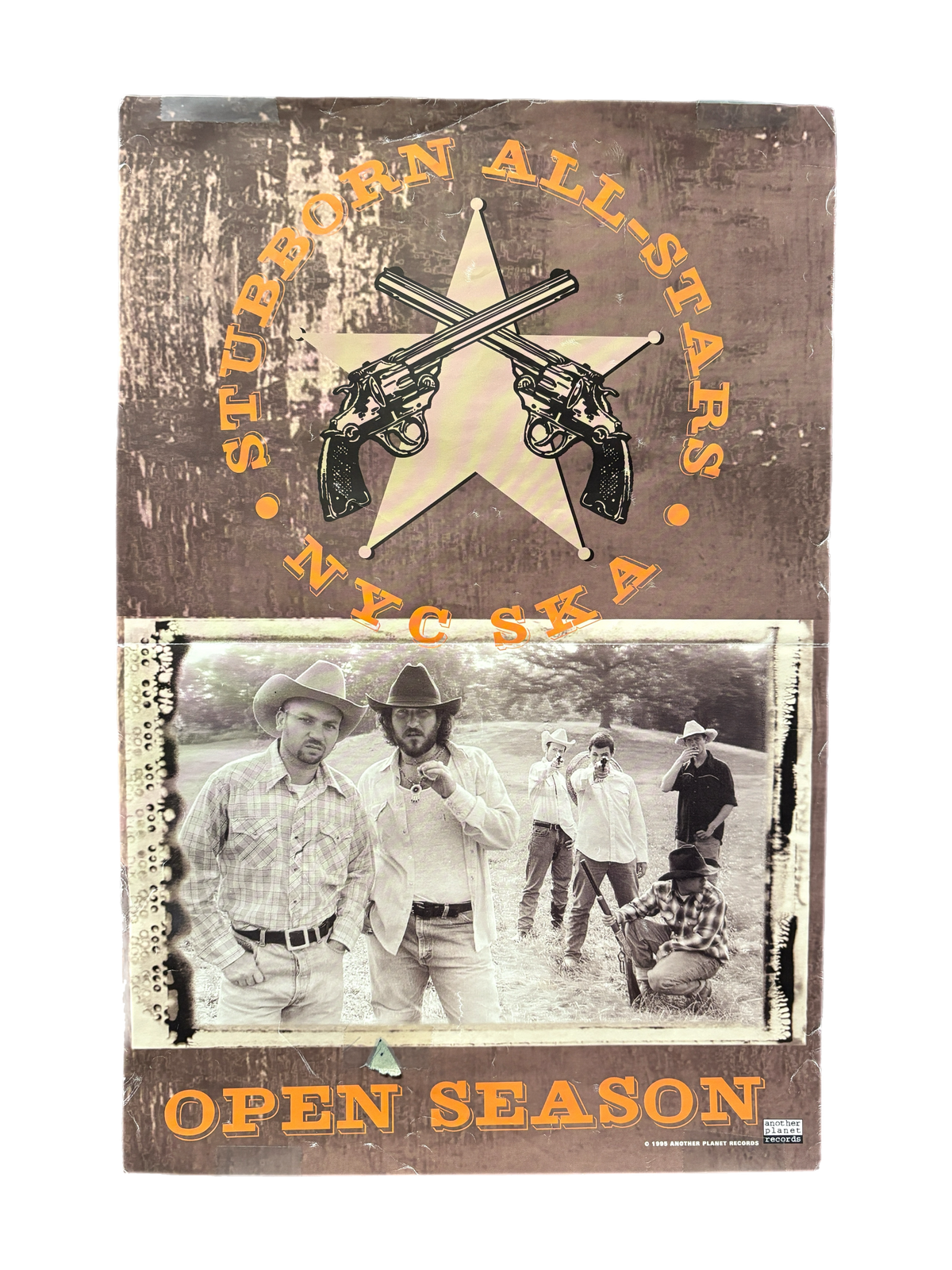 Vintage Stubborn All-Stars "Open Season" Poster