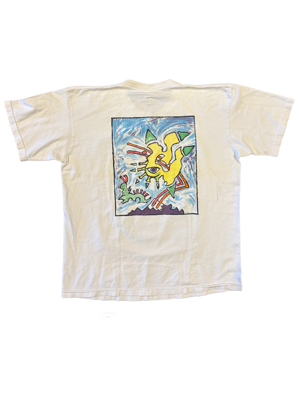 Vintage They Might Be Giants "Curt Kirkwood Art" Shirt - jointcustodydc