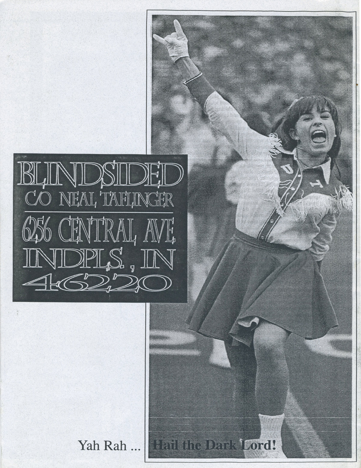 Vintage Blindsided Fanzine Issue #2