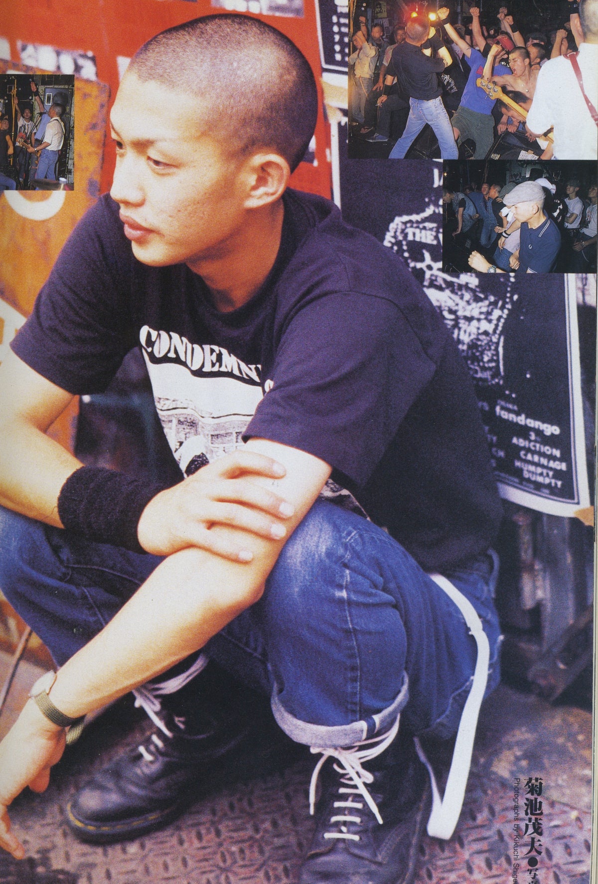 Vintage BURST Magazine "Takacho London" '80s Punx SDS Volume #5 '96 - jointcustodydc