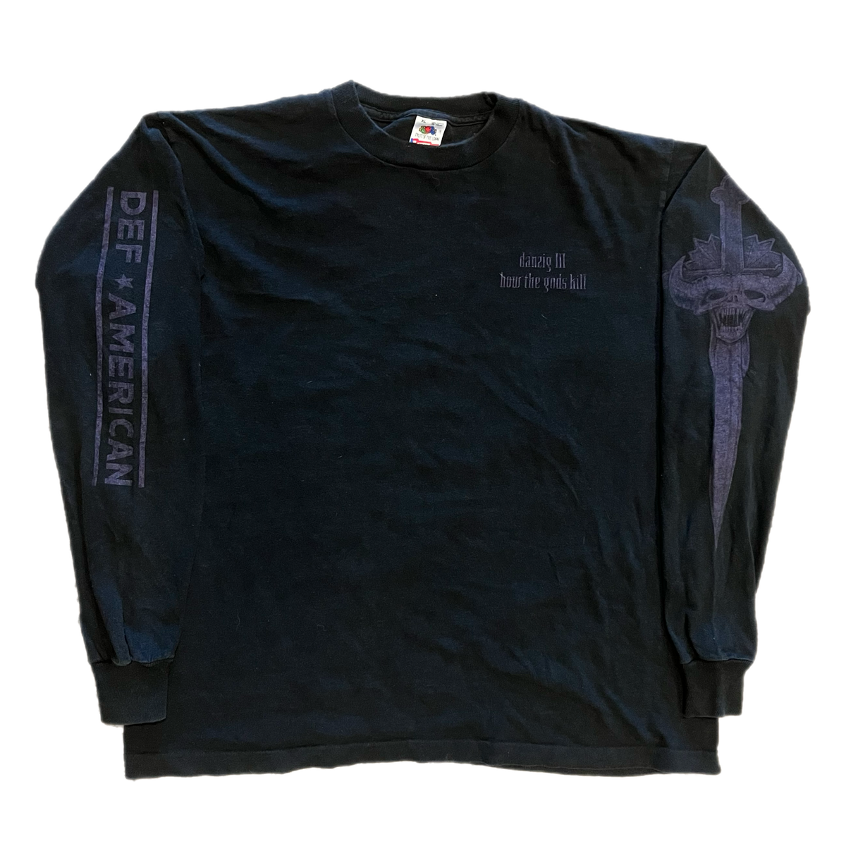 Vintage Danzig III &quot;Def American&quot; Long Sleeve Shirt
