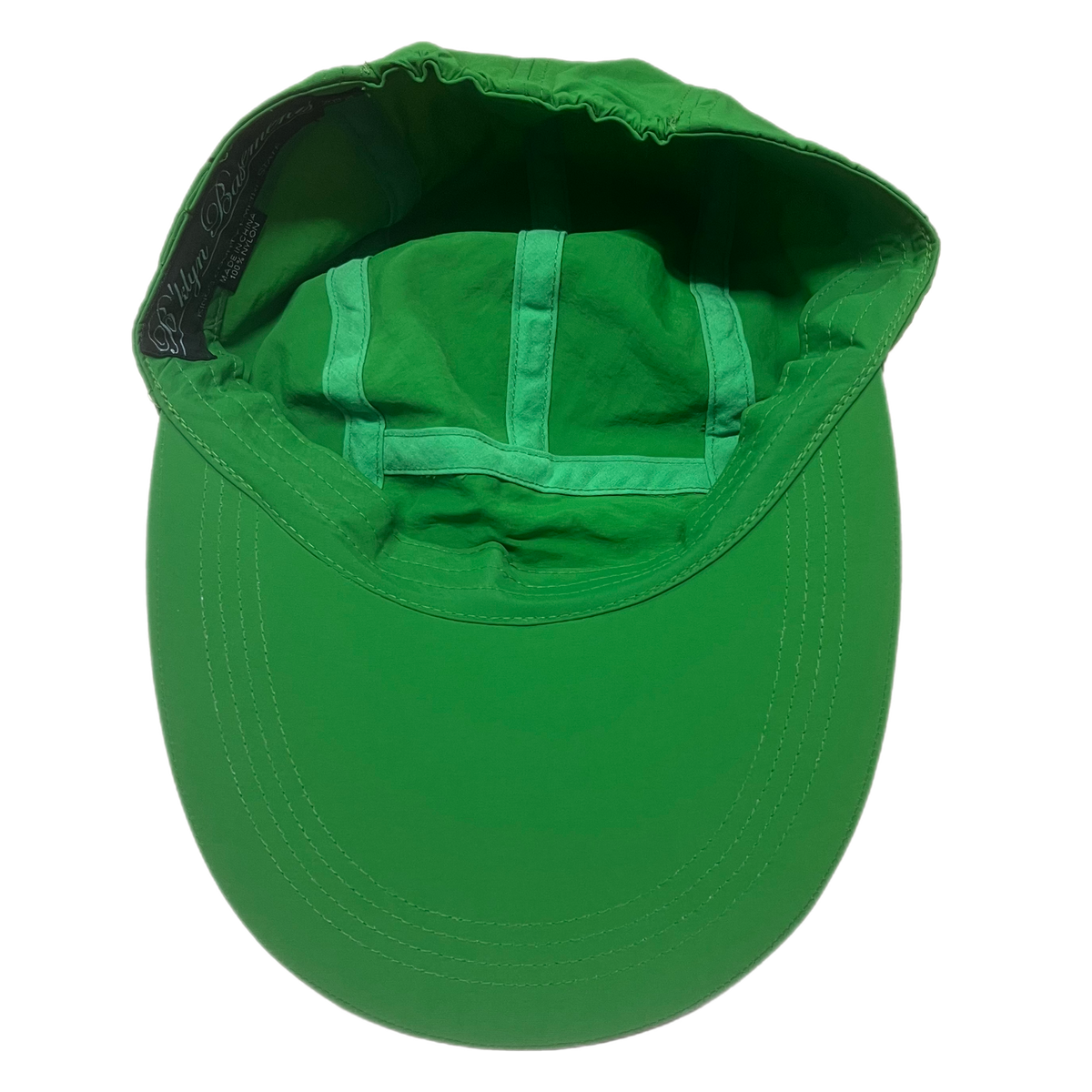 Vintage B&#39;klyn Basements &quot;NYC&quot; 00&#39;s Green Long Bill Cap