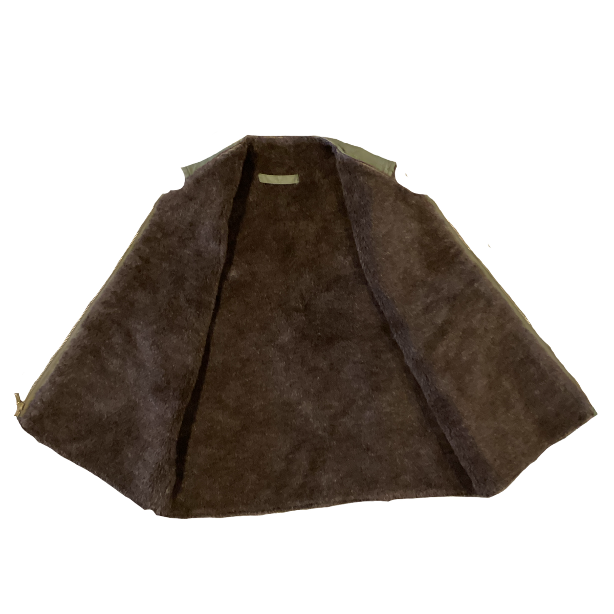 Vintage USMC Alpaca Fur Lined Vest - jointcustodydc