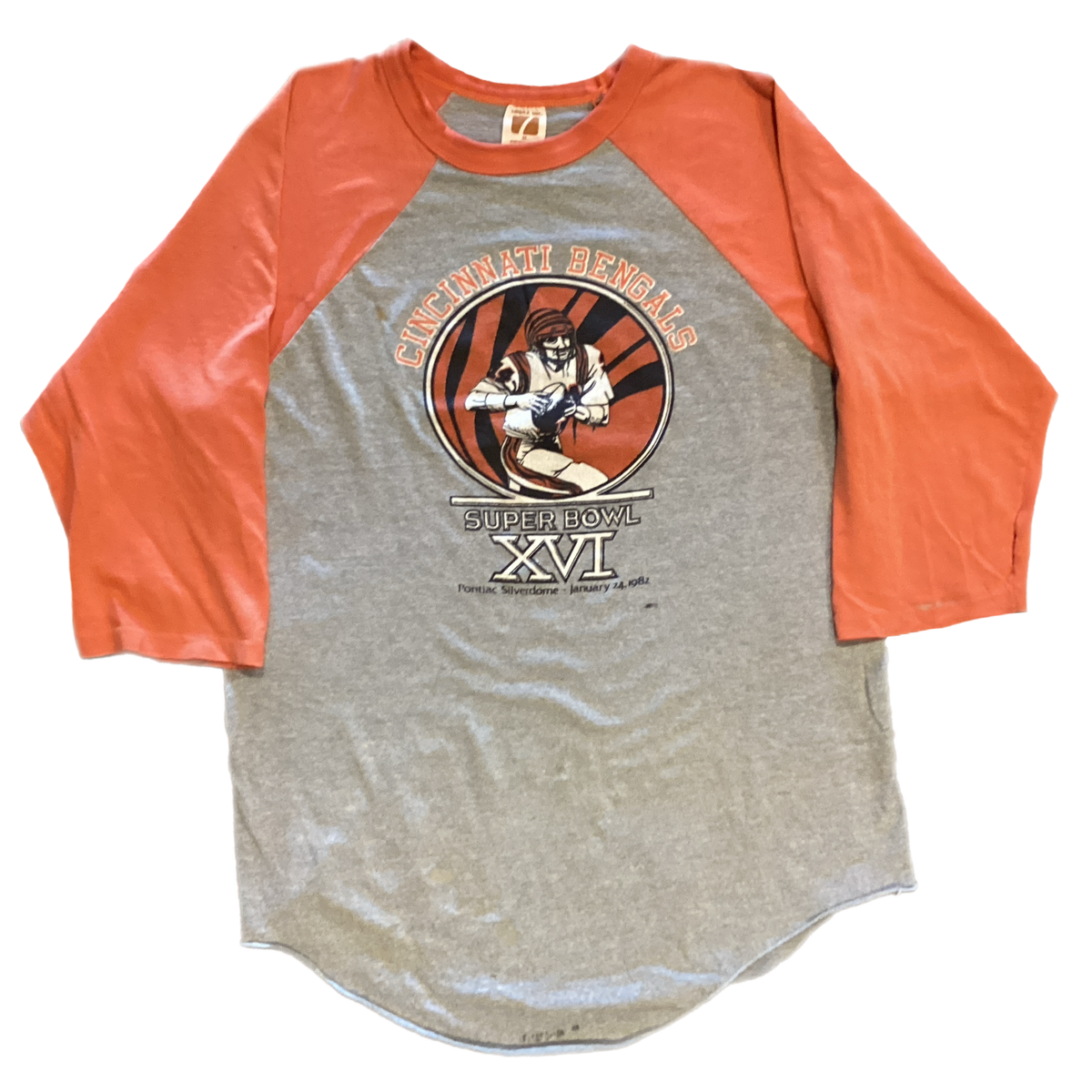 Vintage Cincinnati Bengals "Superbowl XVI" Raglan Shirt
