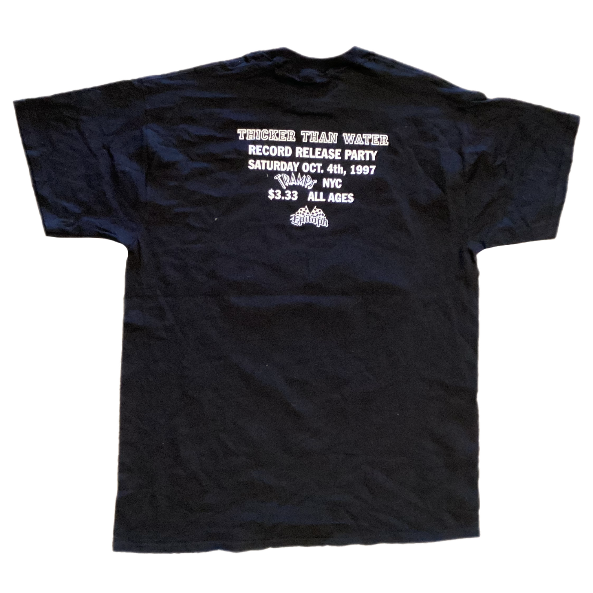 H2O Water Thicker Than T-Shirt - Hardcore t-shirt 0 Shirt Vintage 