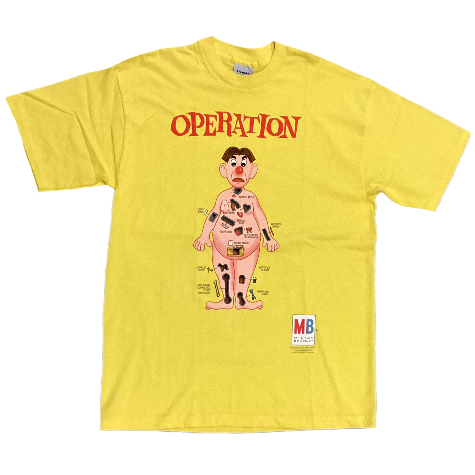 Vintage Operation "Stanley Desantis" Milton Bradley Deadstock T-Shirt - jointcustodydc
