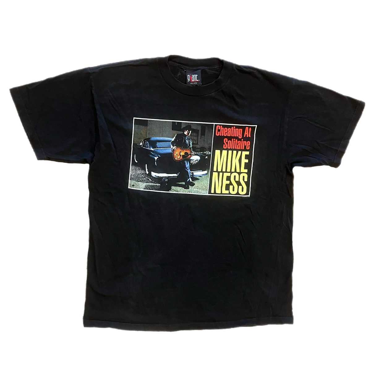 Vintage Mike Ness &quot;Cheating At Solitaire&quot; Promotional T-Shirt