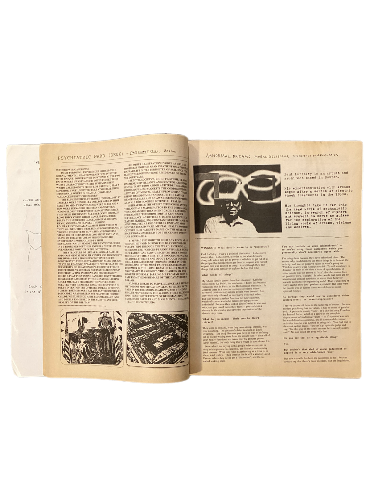 Vintage Wingnut "The Fanzine of Dreams and Reality" Volume 3