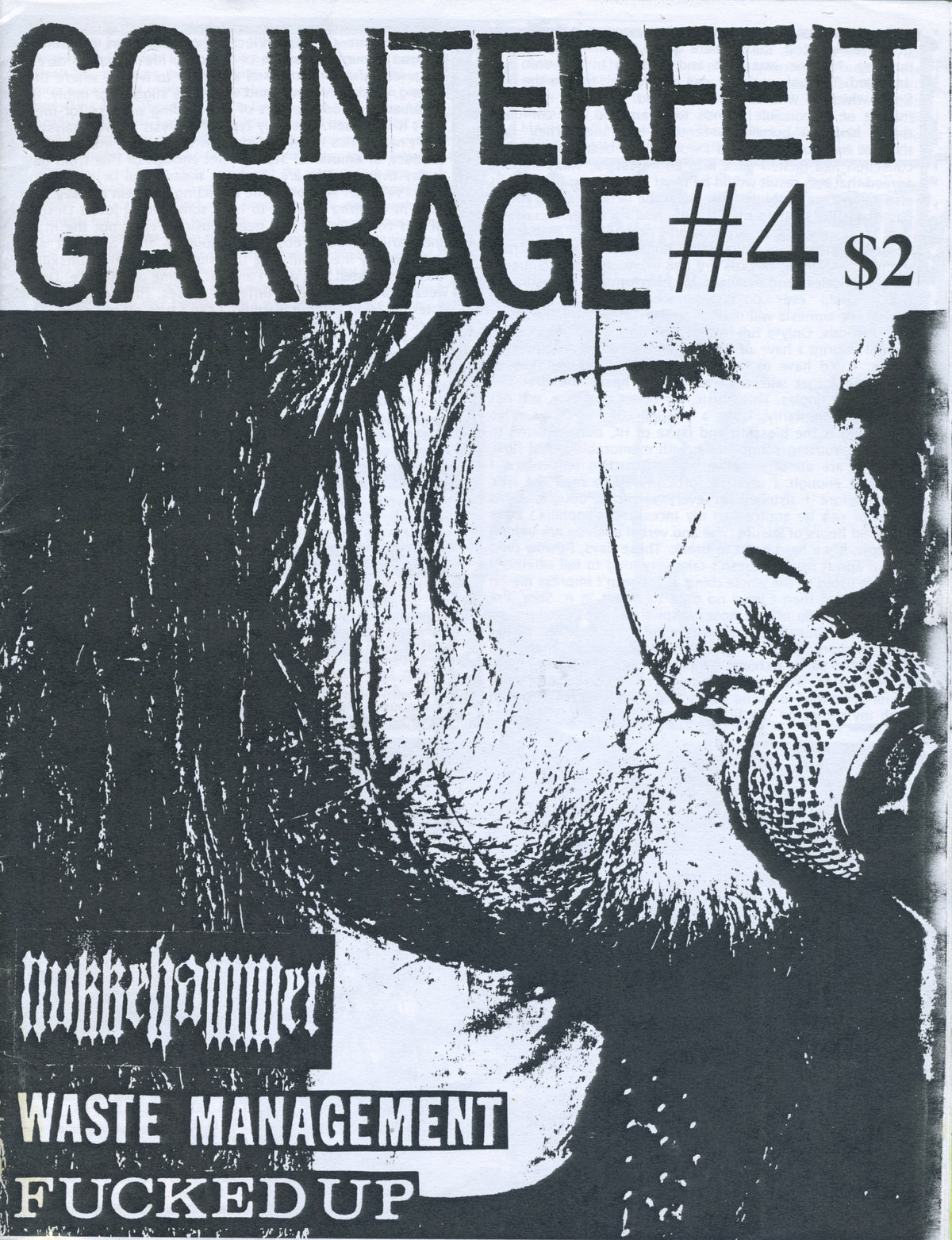 Counterfeit Garbage Hardcore Fanzine Issue #4 - jointcustodydc