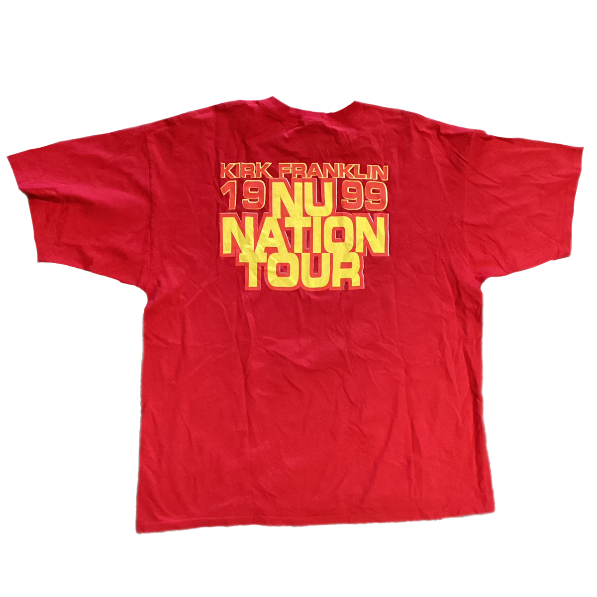 Vintage Kirk Franklin "Nu Nation" '99 Tour T-Shirt