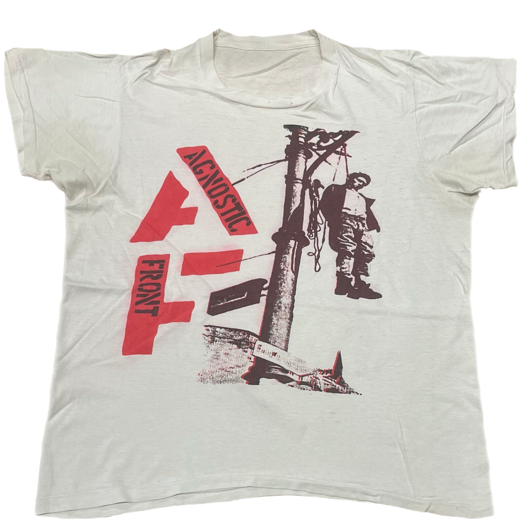 AGNOSTIC FRONT Tシャツ　ヴィンテージ AGNOSTIC FRONT Tシャツ ヴィンテージ VINTAGE AGNOSTIC FRONT