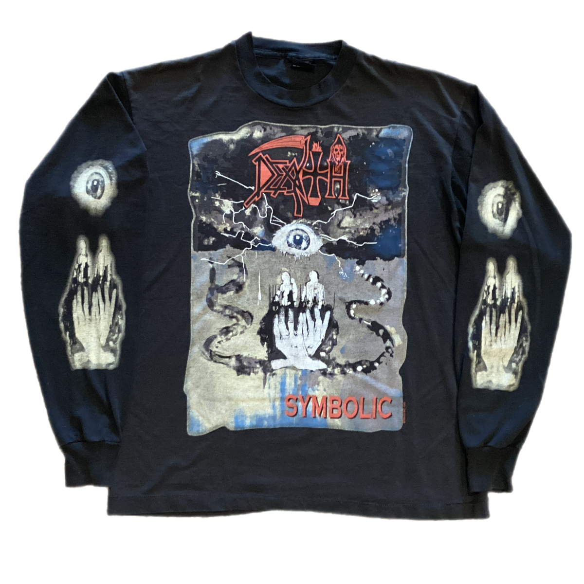 Vintage Death "Symbolic" 4-sided '95 Tour Long Sleeve Shirt - jointcustodydc