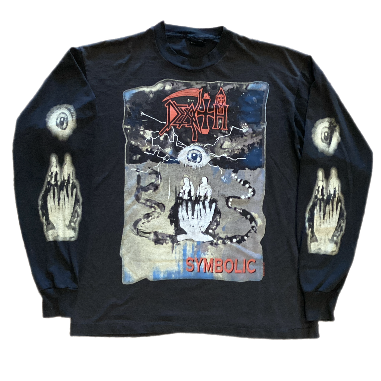 Vintage Death "Symbolic" 4-sided '95 Tour Long Sleeve Shirt - jointcustodydc