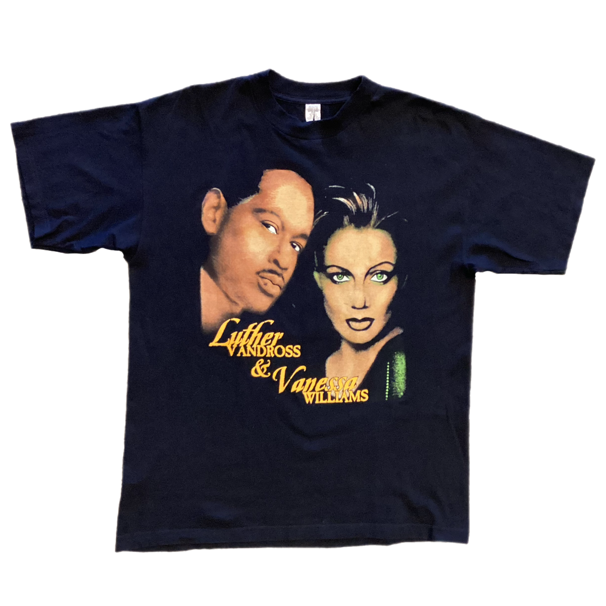 Vintage Luther Vandross &amp; Vanessa Williams &quot;World Tour &#39;97&quot; T-Shirt