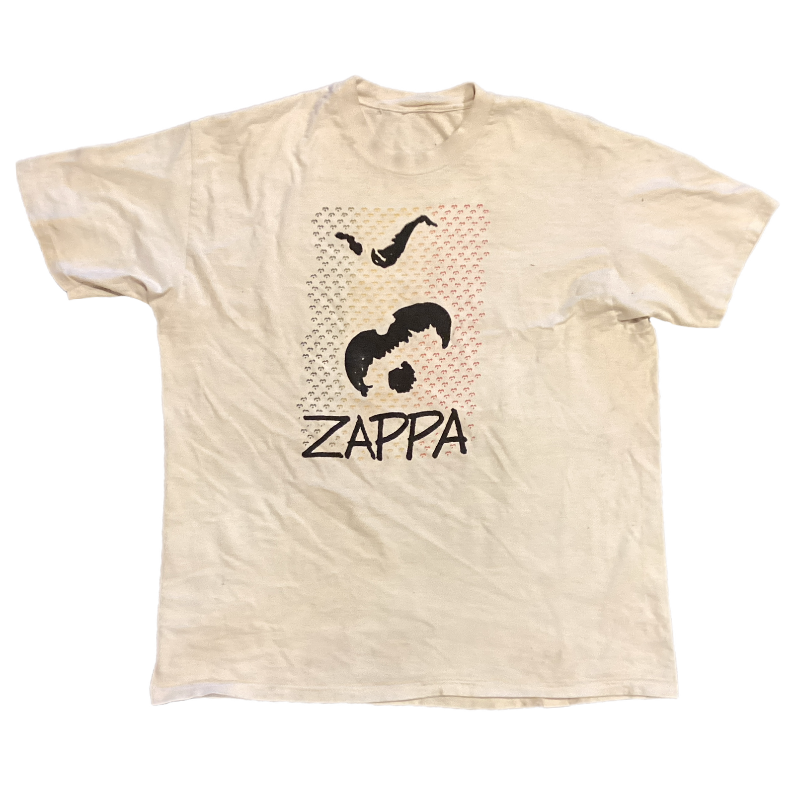 Vintage Frank Zappa "Beard" Multicolor T-Shirt - jointcustodydc