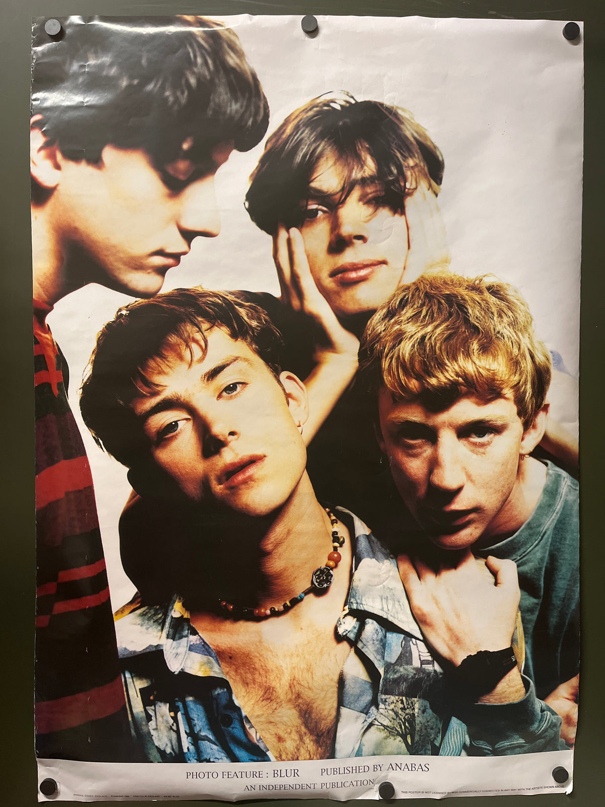 Vintage Blur “Anabas Magazine” Poster