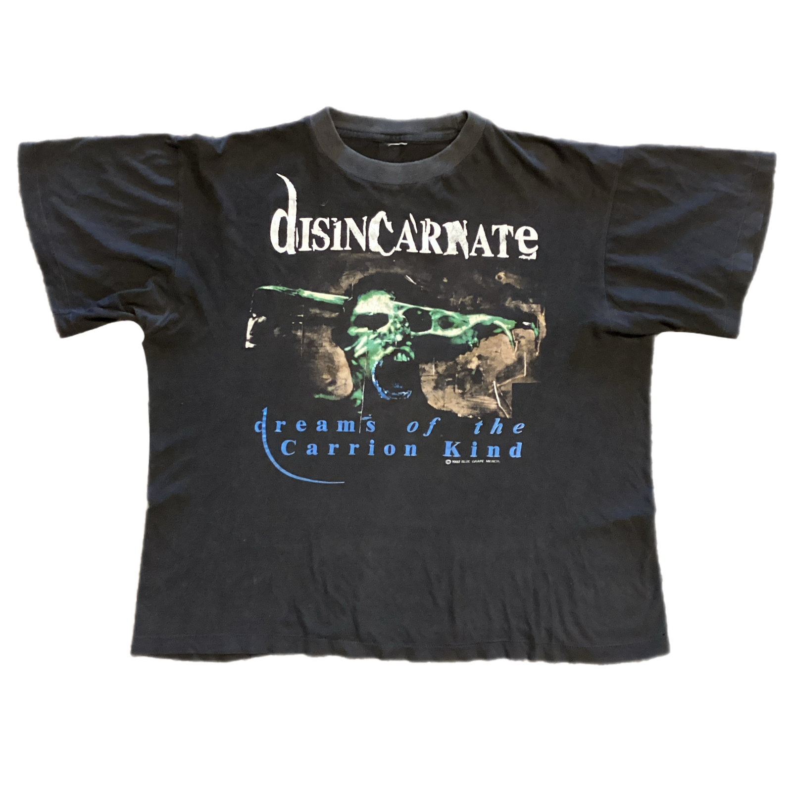 Vintage Disincarnate "Dreams Of The Carrion Kind" Roadrunner Records Promotional T-Shirt - jointcustodydc