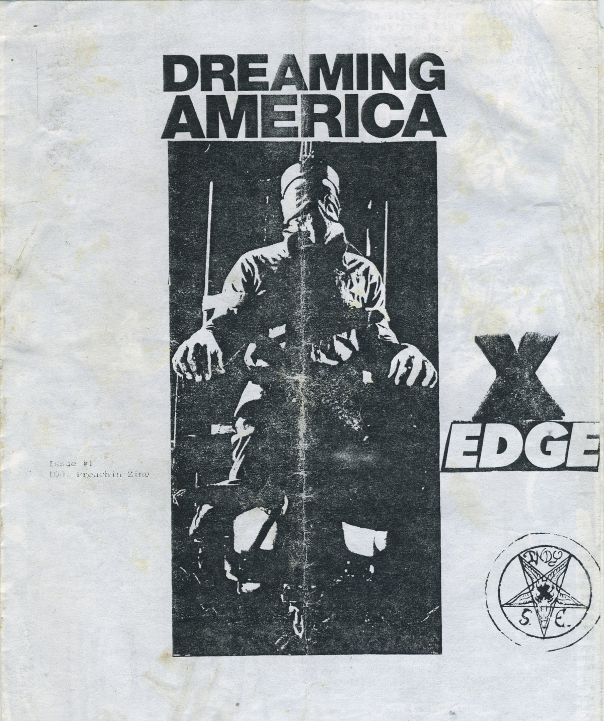 Vintage Dreaming America "Indy SXE" Fanzine Issue #1