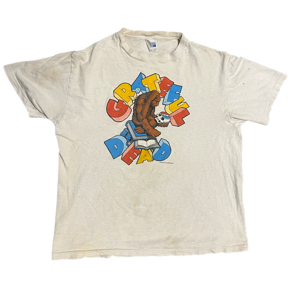 Vintage Grateful Dead &quot;GD Productions&quot; 1985 T-Shirt