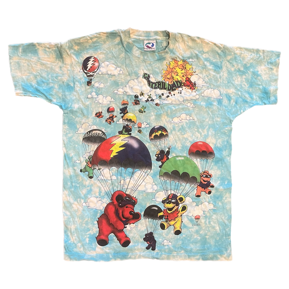 Vintage Grateful Dead &quot;Parachute&quot; &#39;93 T-Shirt