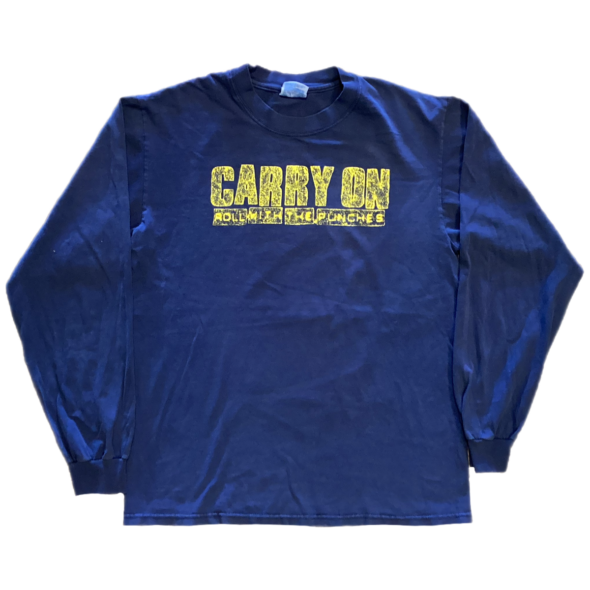 Vintage Carry On "Roll With The Punches" Long Sleeve Shirt
