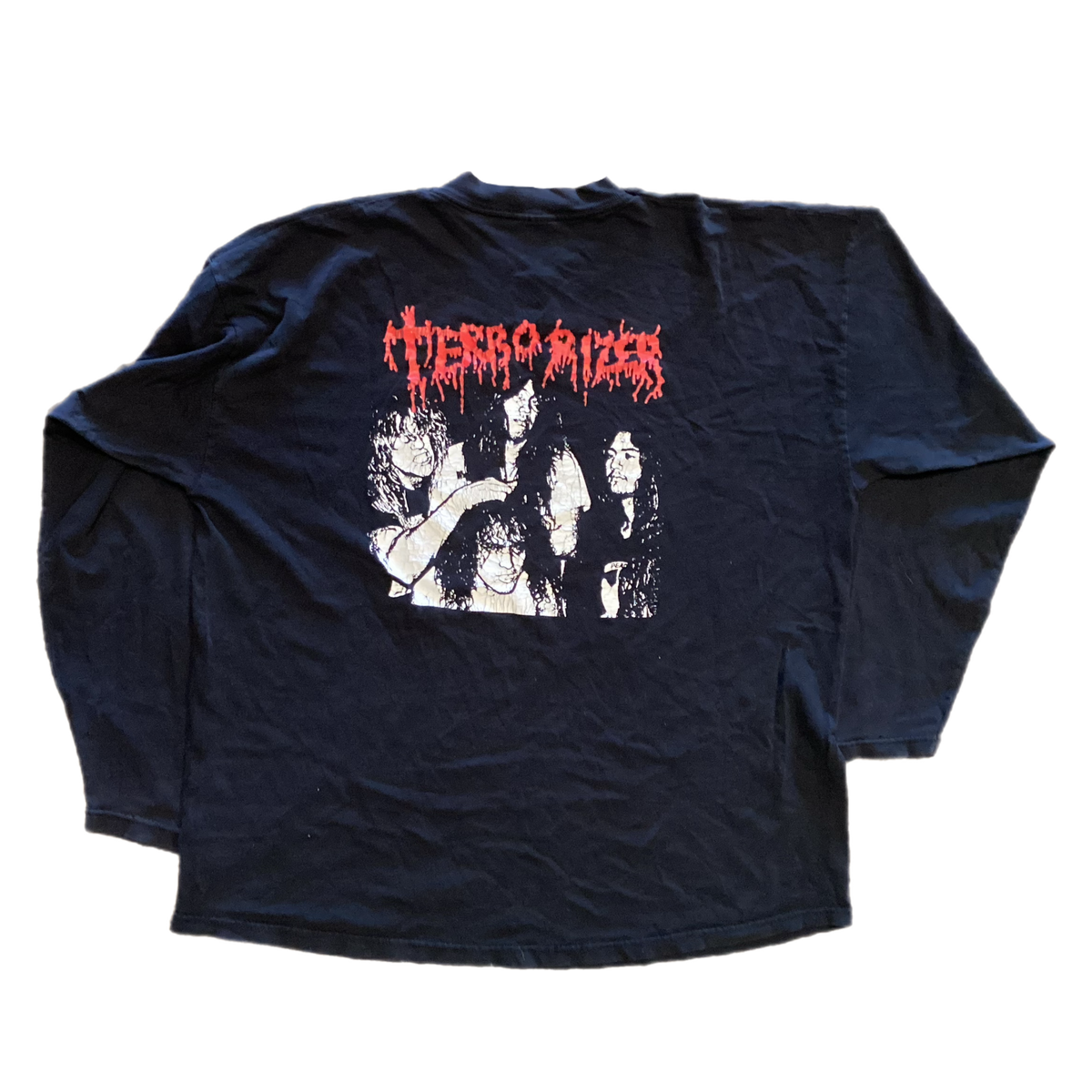 Vintage Terrorizer "World Downfall" Long Sleeve Shirt - jointcustodydc