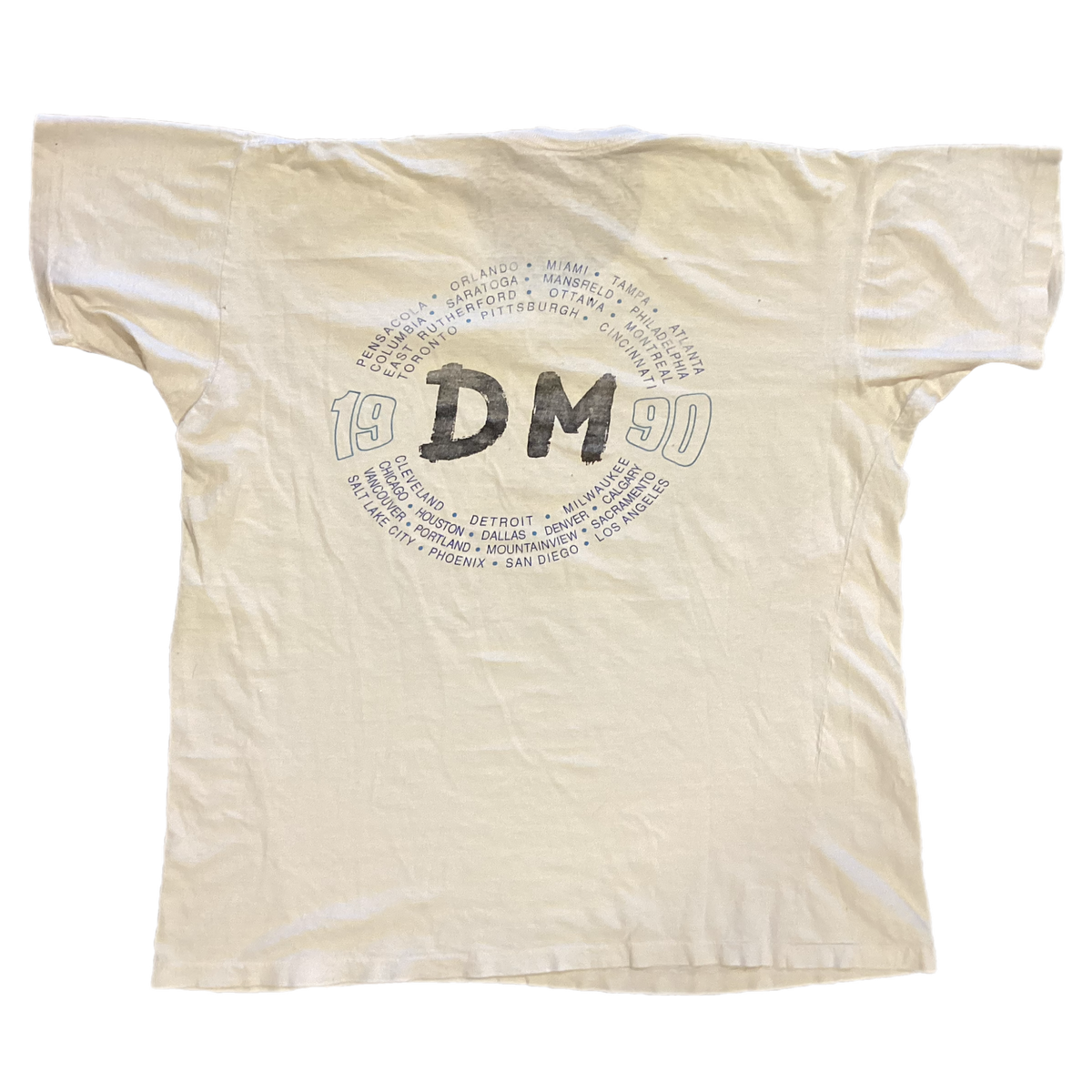 Vintage Depeche Mode &quot;World Violation&quot; Tour T-Shirt