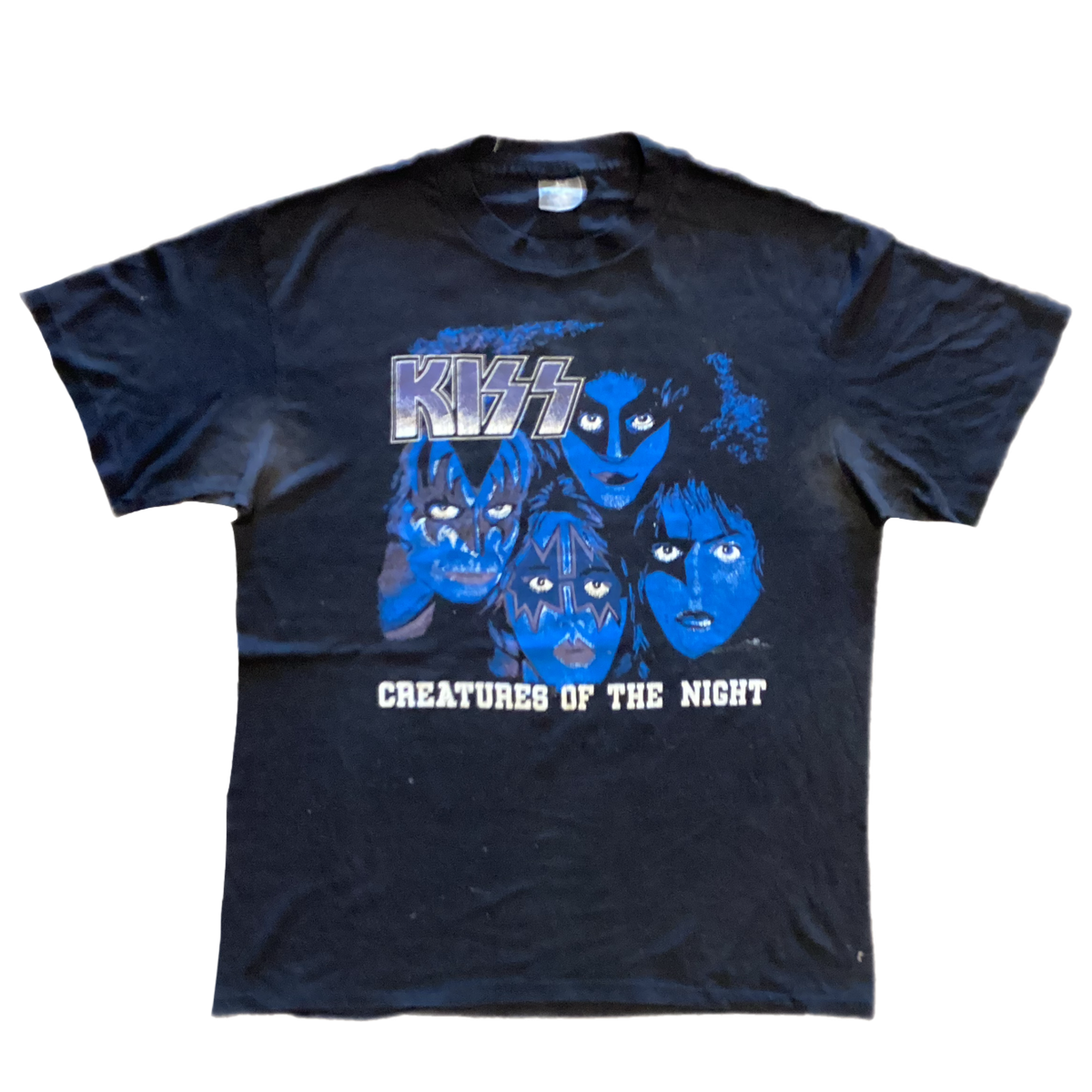Vintage Kiss &quot;Creatures Of The Night&quot; T-Shirt