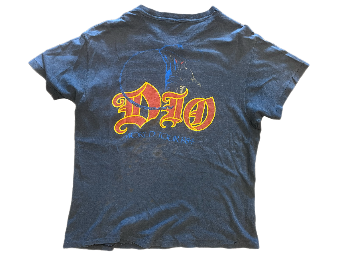 Vintage DIO &quot;World Tour&quot; &#39;84 T-Shirt