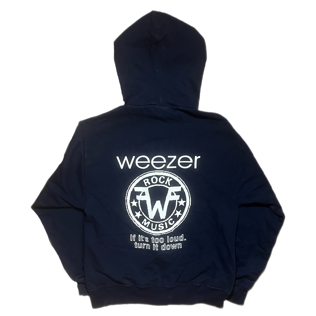 Vintage Weezer &quot;Rock Music&quot; Zip-Up Sweatshirt
