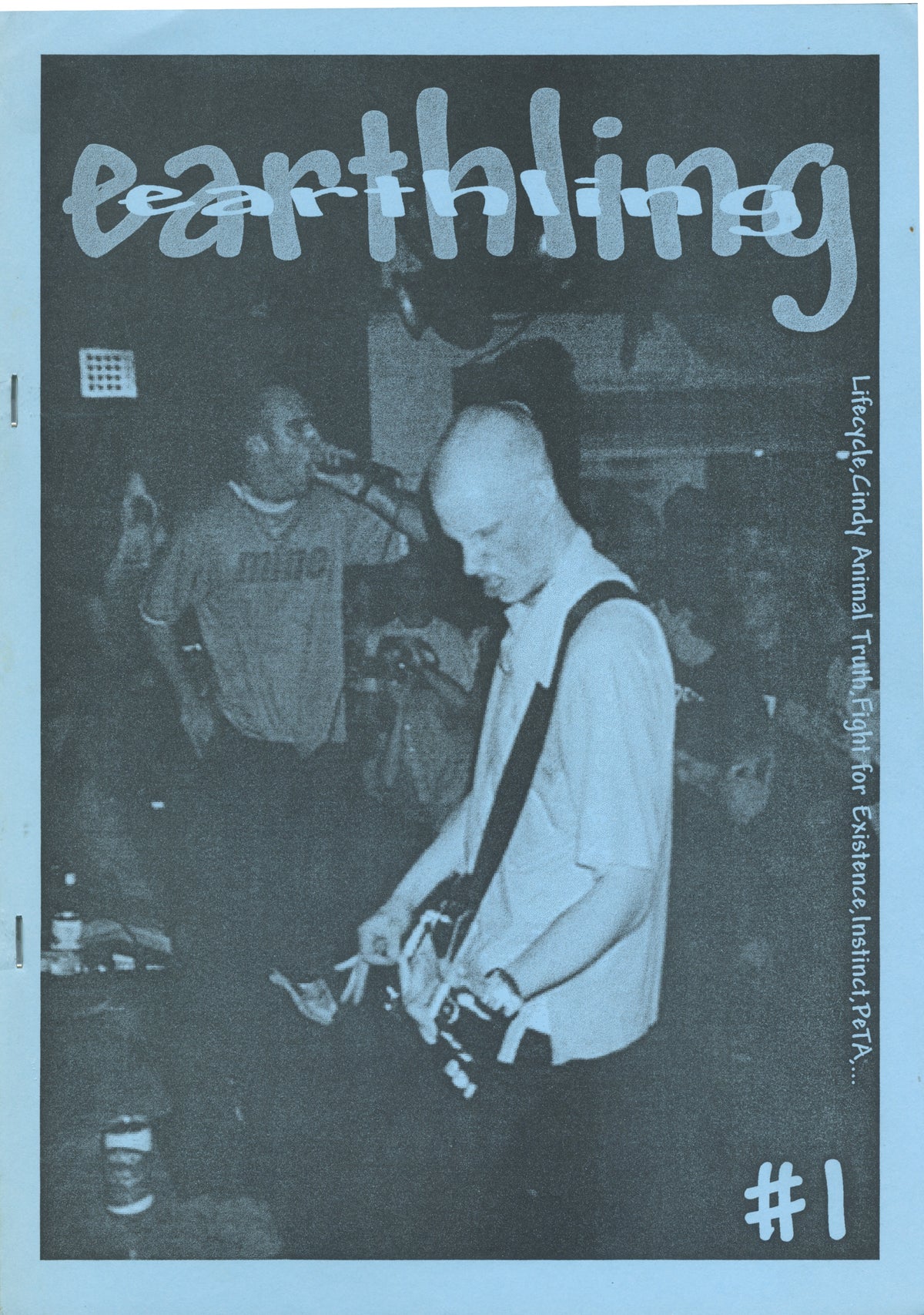 Vintage Earthling &quot;H8000 Era&quot; Hardcore Fanzine Issue #1