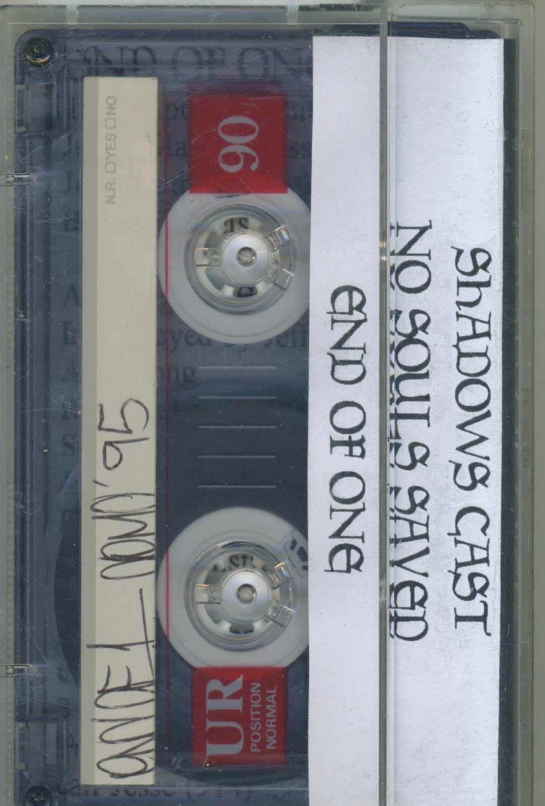 End Of One "Poughkeepsie, NY Metal" '95 Demo Tape