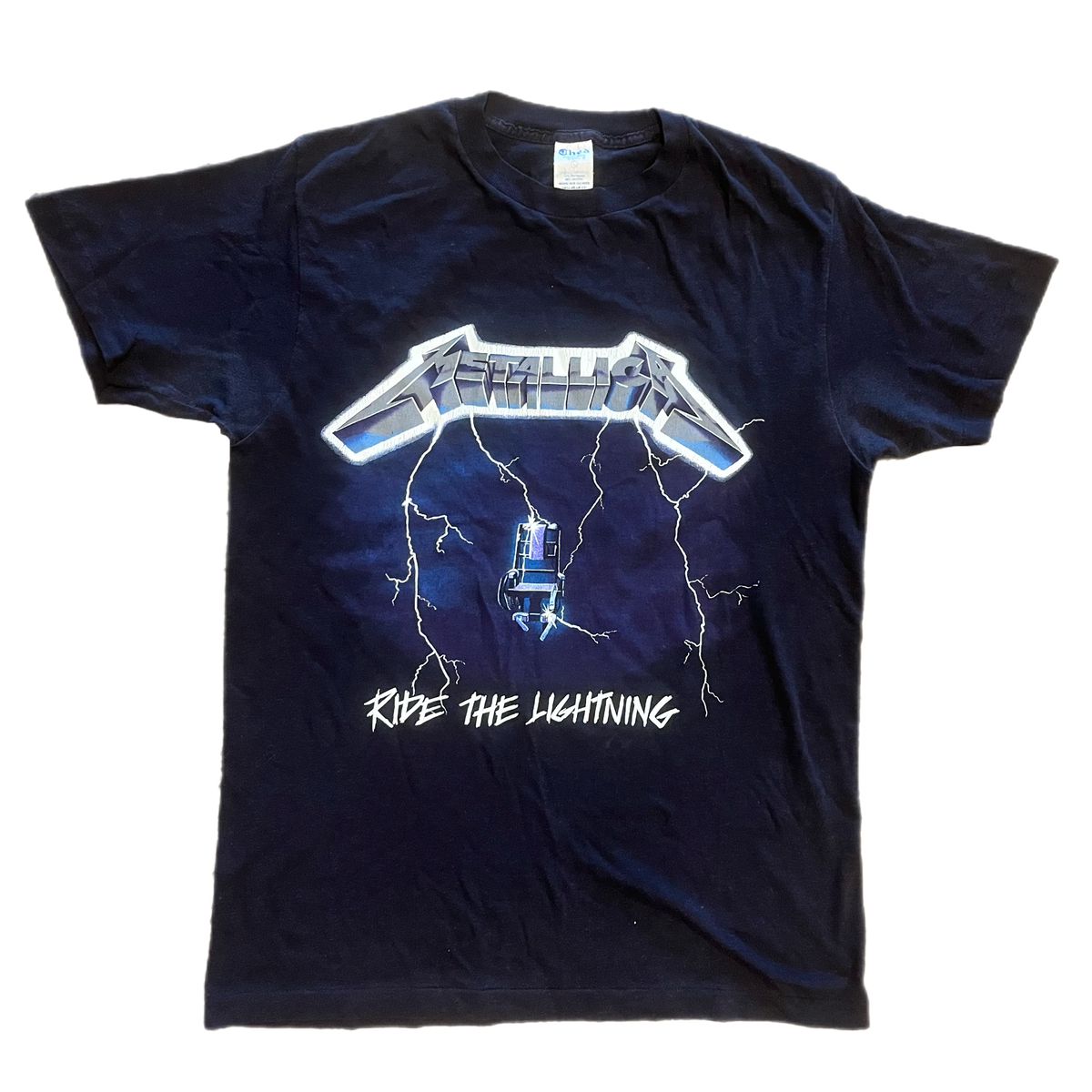 Vintage Metallica &quot;Ride The Lightning&quot; Tour T-Shirt