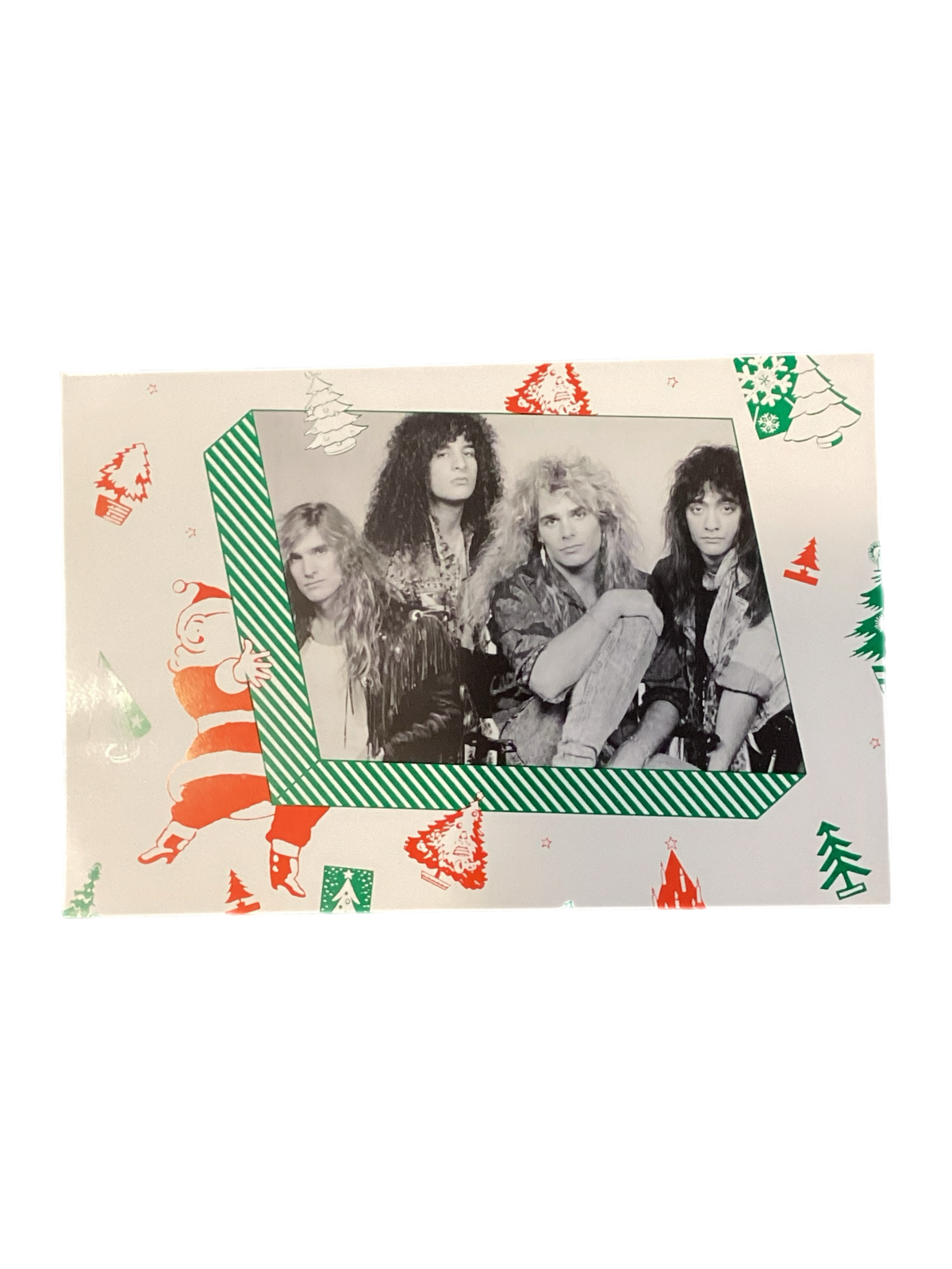 Vintage White Lion Promotional Christmas Card