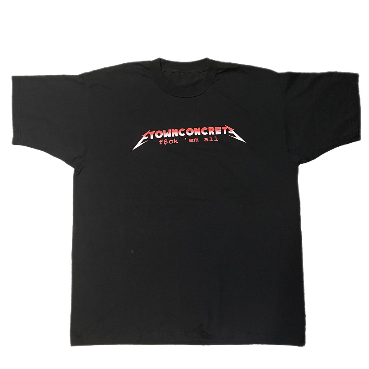 Vintage E Town Concrete &quot;Fuck &#39;Em All&quot; T-Shirt