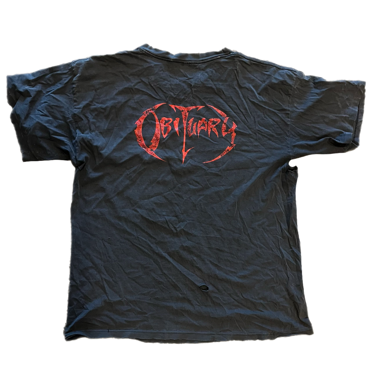 Vintage Obituary &quot;Slowly We Rot&quot; T-Shirt