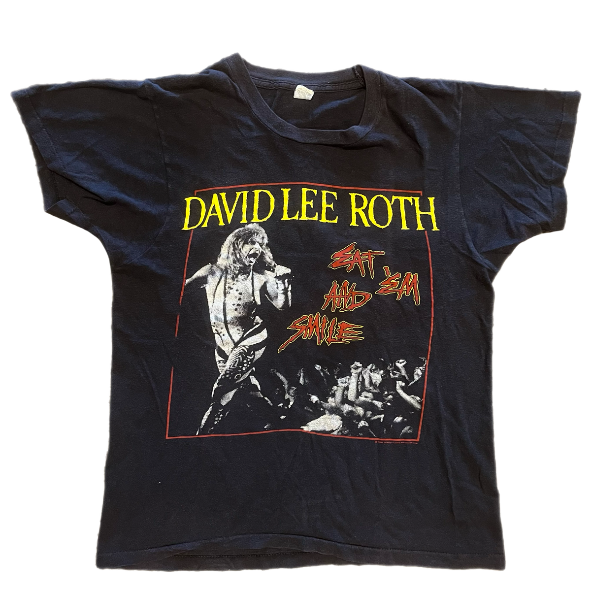 Vintage David Lee Roth &quot;Eat &#39;Em And Smile&quot; T-Shirt