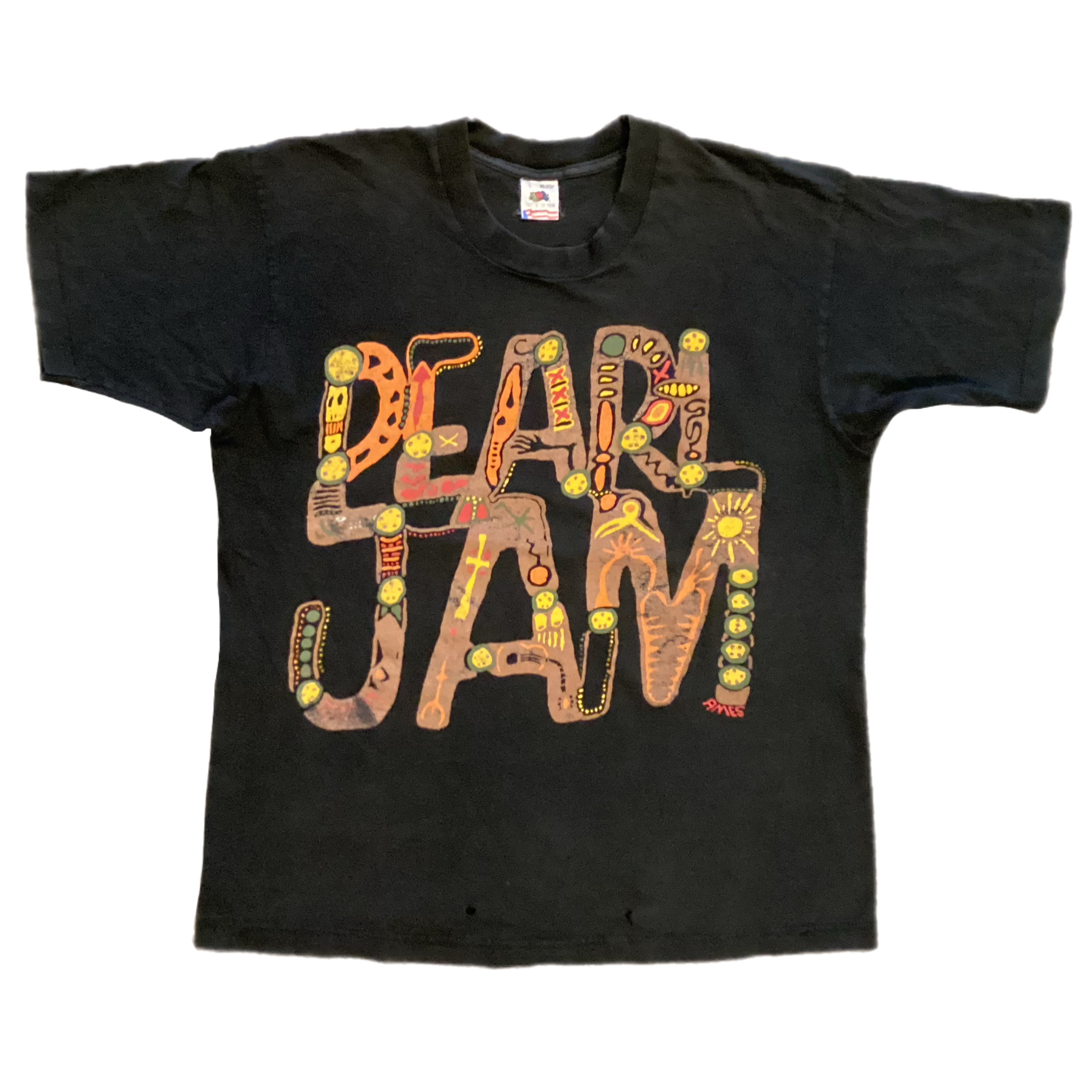 USA製 90s パールジャム music for rhinos Tシャツ　XL USA製 90s パールジャム music for rhinos TシャツXL