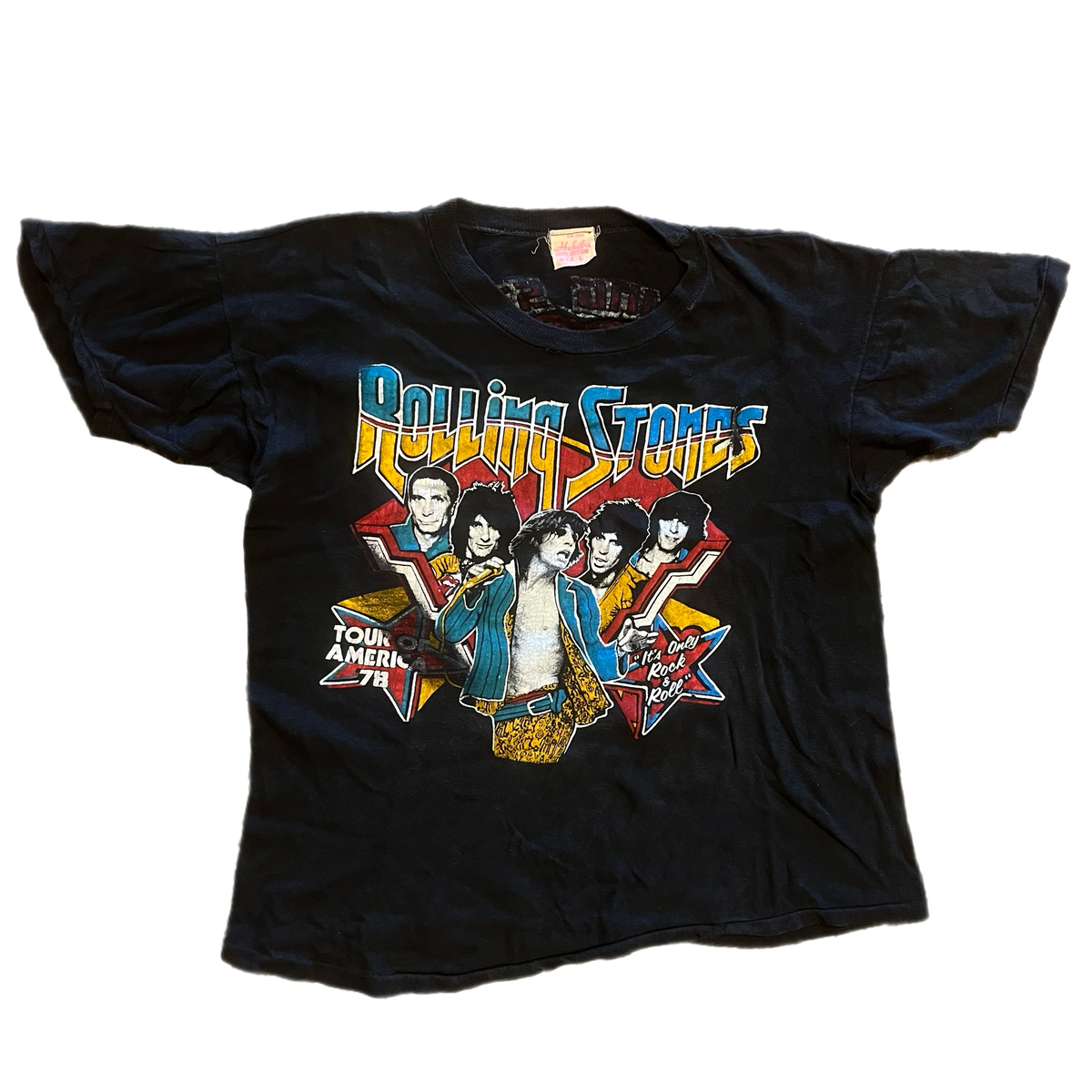 Vintage The Rolling Stones &quot;Tour Of America &#39;78&quot; T-Shirt