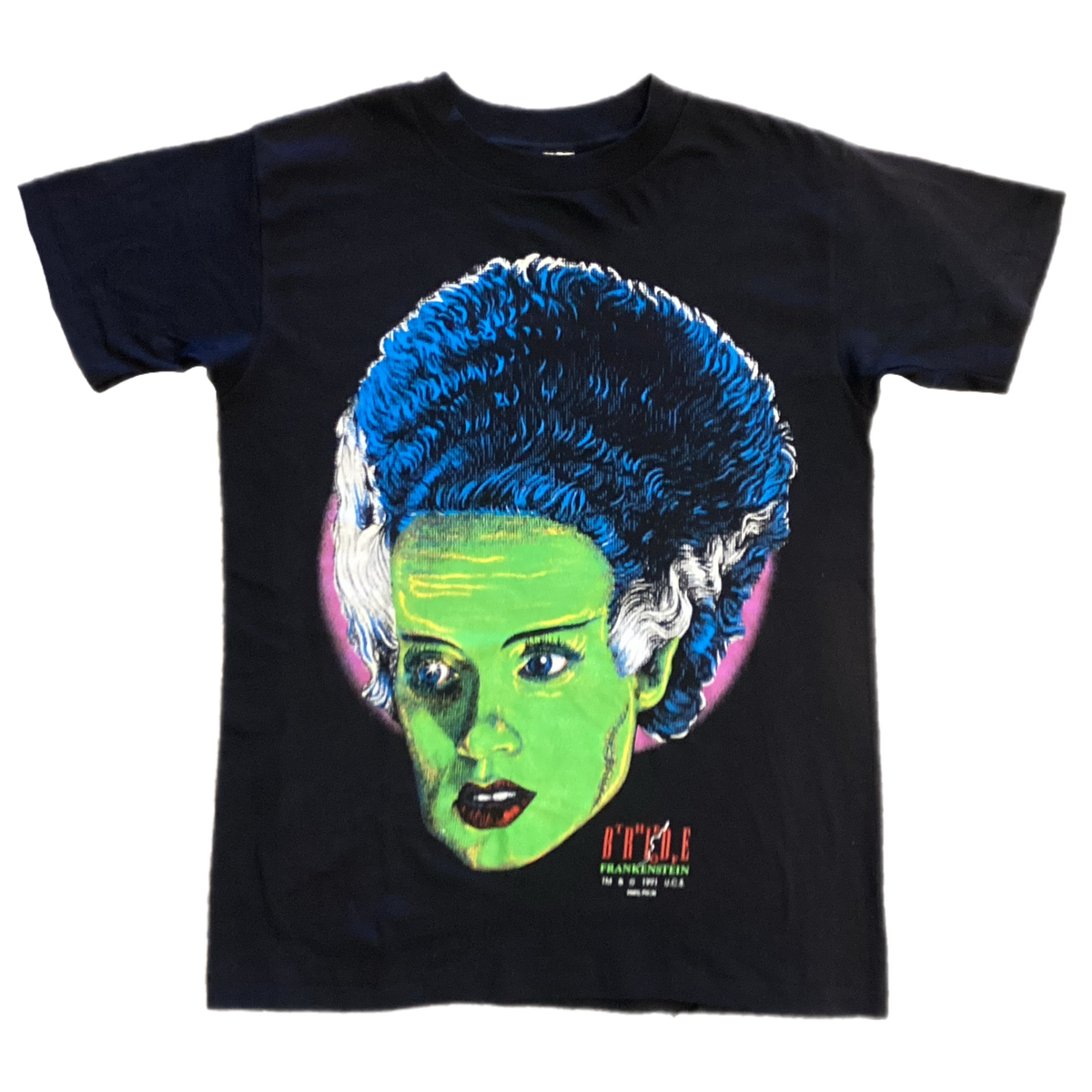 Vintage The Bride Of Frankenstein '91 T-Shirt