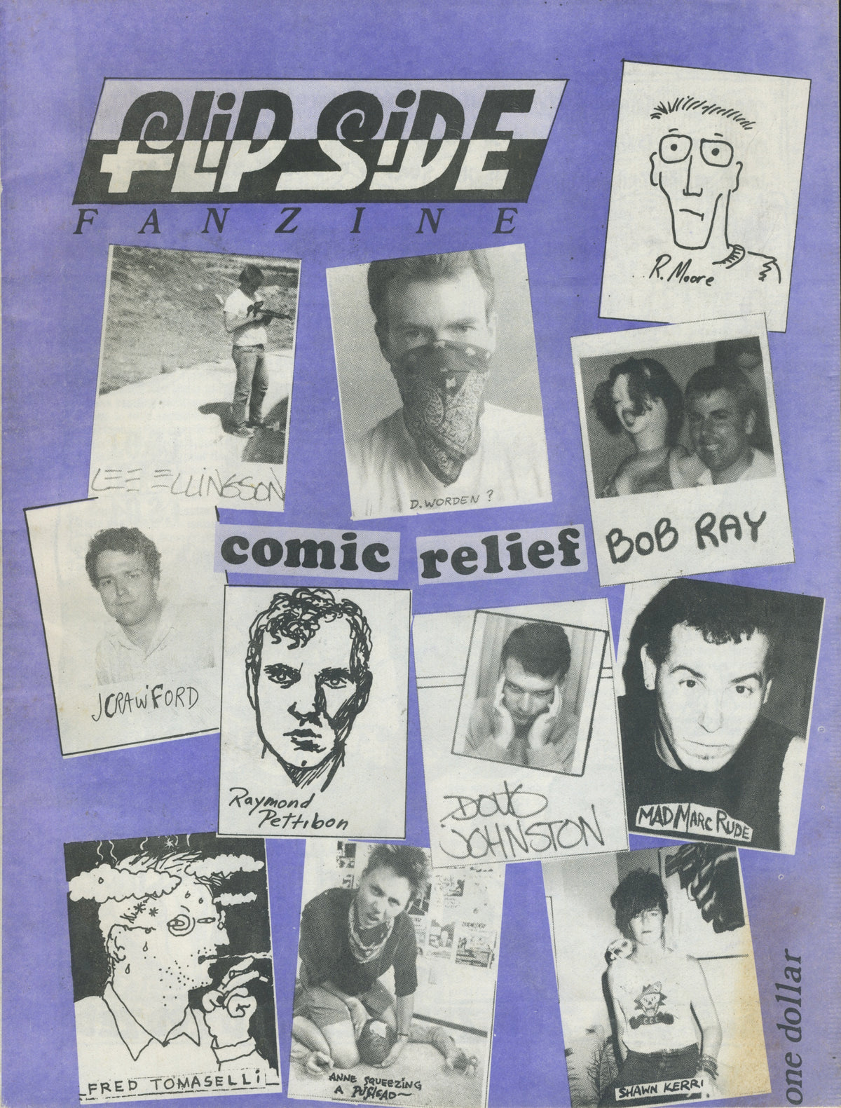 Vintage Flipside Fanzine "Comic Relief" Issue #33 '82