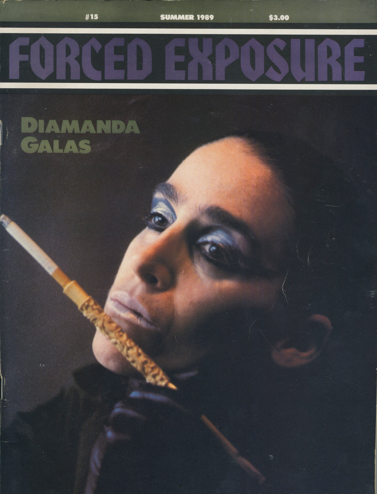 Vintage Forced Exposure Magazine "Diamanda Galas" Issue #15 - jointcustodydc