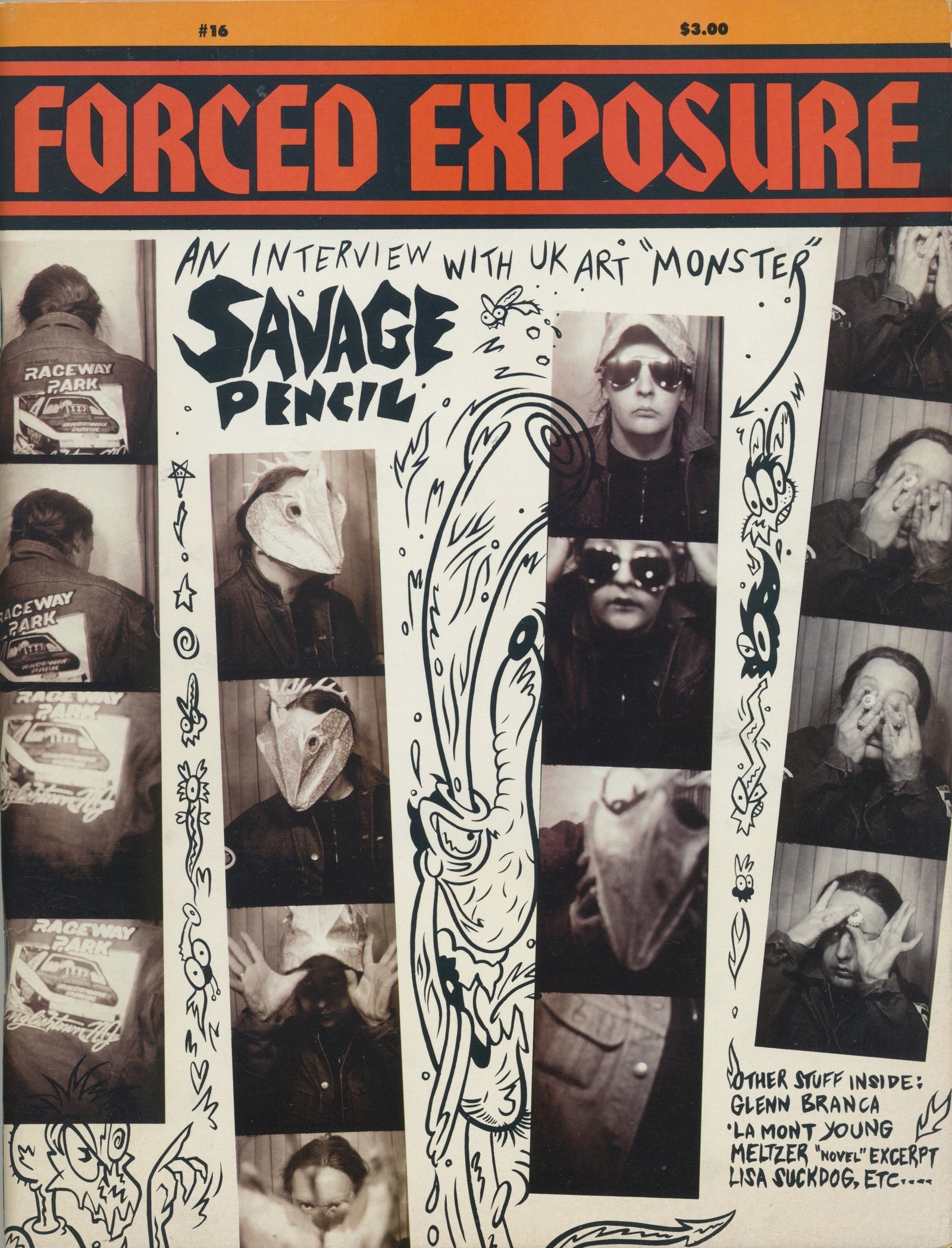 Vintage Forced Exposure Magazine "Savage Pencil" Issue #16 - jointcustodydc