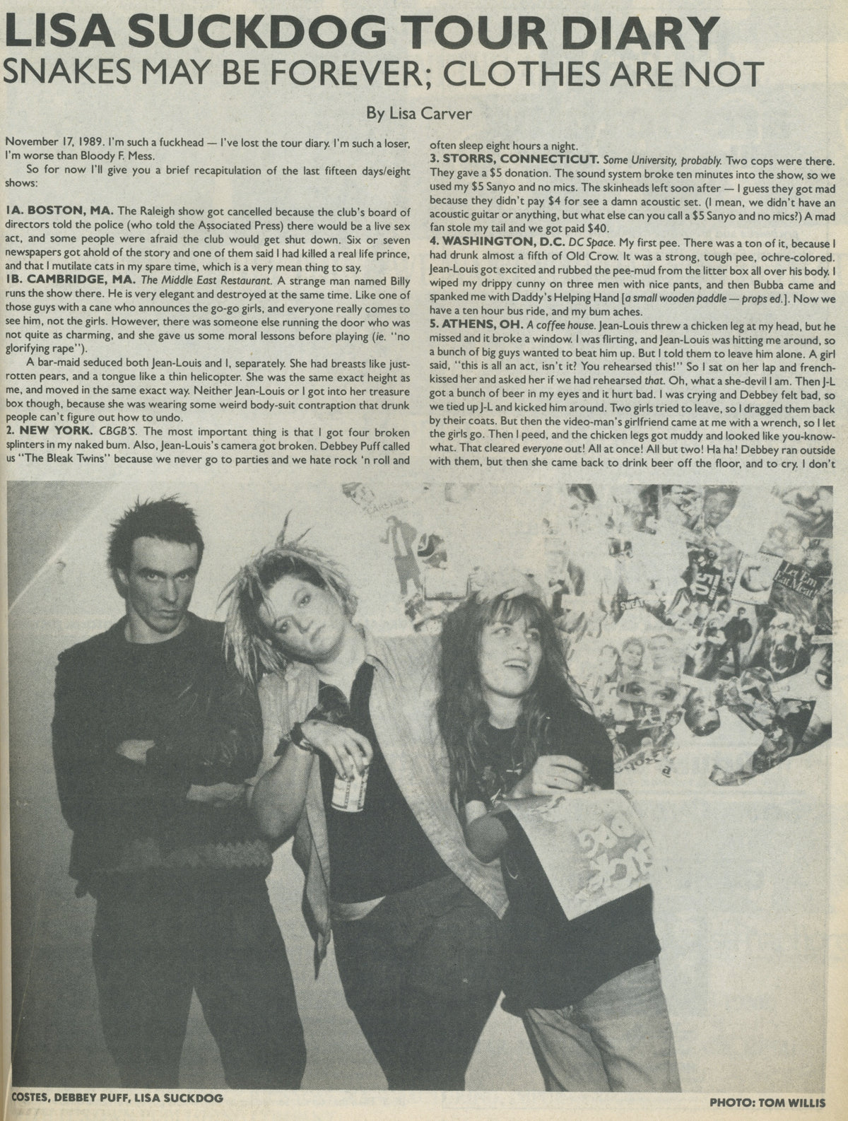 Vintage Forced Exposure Magazine "Savage Pencil" Issue #16 - jointcustodydc